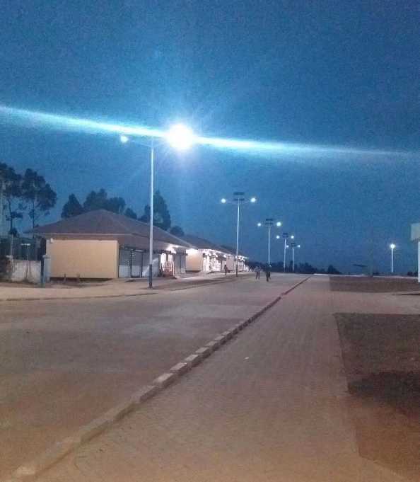 太康县非洲科特迪瓦太阳能路灯工程